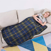 Load image into Gallery viewer, Lightweight Warm Super Soft Sherpa Fleece Wearable Plush Throw Blanket (Green) - Awesling